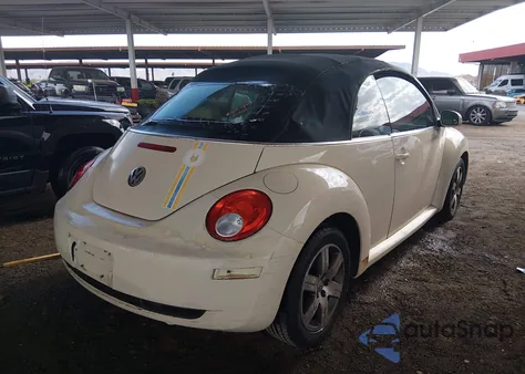 2006 Volkswagen New Beetle 2.5 (A6) из США, поврежденный, VIN 3VWPF31Y66M303502